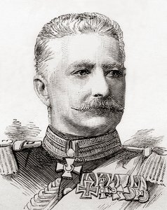 Alfred Ludwig Heinrich Karl Graf von Waldersee by English School