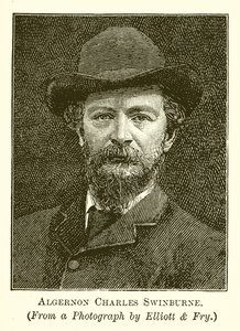 Algernon Charles Swinburne by English School
