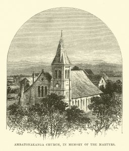 Ambatonakanga Church, in Memory of the Martyrs by English School