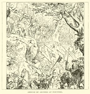Ambush of archers at Poictiers