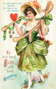 American Valentine card