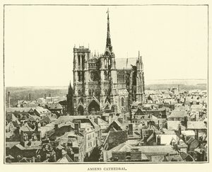 Amiens Cathedral by English School