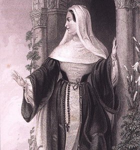 An Abbess, c.1845 by English School