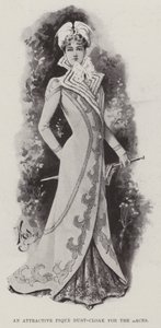 An Attractive Pique Dust-Cloak for the Races