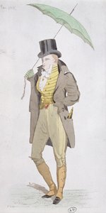 An English dandy, c.1802 by English School
