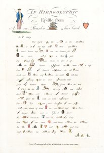 An Hieroglyphic Epistle by English School