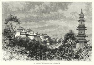 An Imperial Summer Palace, near Pekin by English School