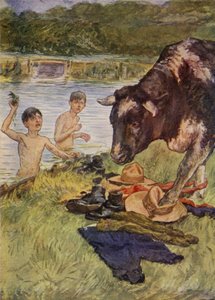 An Unforeseen Visitor by English School