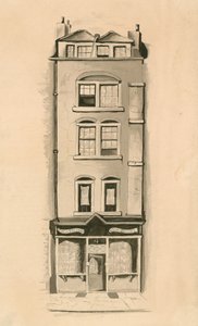 18 Strand, Westminster, London, birthplace of Charles Matthews, comedian