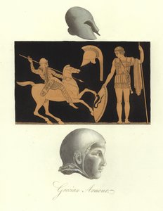 Ancient Greek Armour by English School