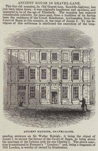 Ancient House in Gravel-Lane by English School