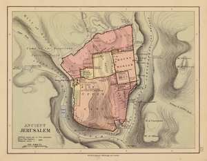 Ancient Jerusalem by English School
