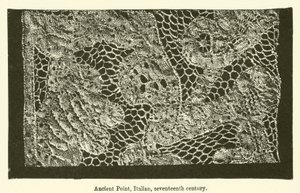 Ancient Point, Italian, Seventeenth Century by English School