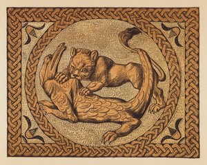 Ancient Rome: Lion and Crocodile