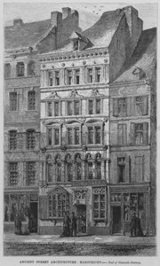 Ancient Street Architecture, Maastricht by English School