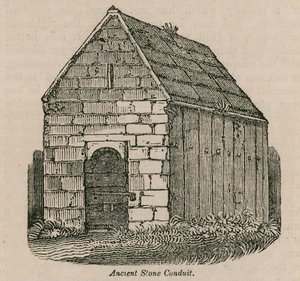 Ancient Stone Conduit by English School
