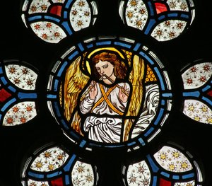 Angel Playing the Pipes