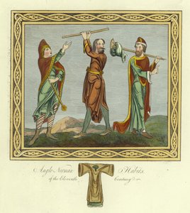 Anglo-Norman habits of the 11th Century by English School
