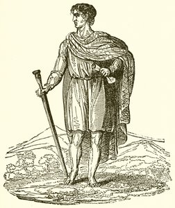 Anglo Saxon Man by English School