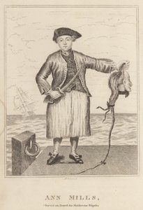Ann Mills, Served on Board the Maidstone Frigate by English School