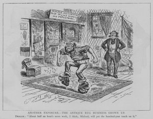 Another Exposure, the Antique Rug Business Shown Up
