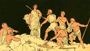 Antigone and the body of Polynices by English School