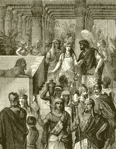 Antony and Cleopatra in Egypt by English School