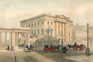 Apsley House and Entrance to Hyde Park Corner, Piccadilly, London by English School