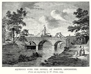 Aqueduct over the Irwell at Barton, Lancashire