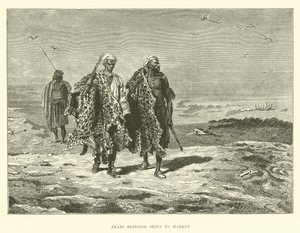 Arabs Bringing Skins to Market by English School