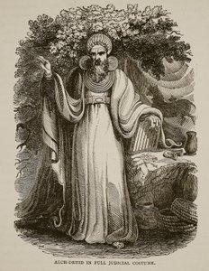 Arch-Druid in full Judicial Costume