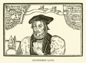 Archbishop Laud (engraving) by English School