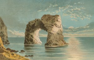 Arched Rock, Freshwater Bay--Isle of Wight by English School