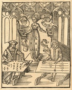 Arithmetica from the Margarita Philosophica by Gregor Reisch