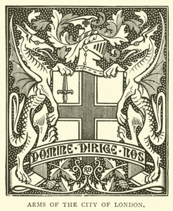 Arms of the City of London by English School