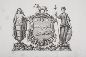 Arms of the Foundling Hospital by English School