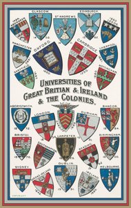 Arms of universities of Great Britain and Ireland and the Colonies by English School
