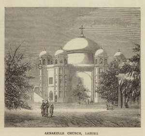 Arnakulle Church, Lahore by English School
