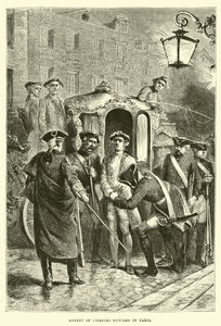 Arrest of Charles Edward in Paris