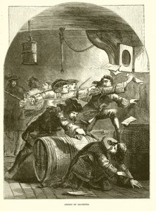 Arrest of Jacobites by English School