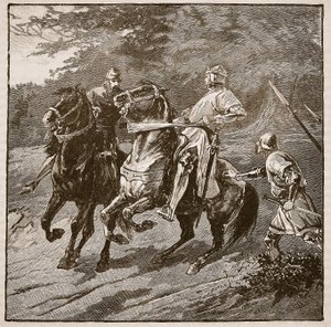 Arrest of King Richard (Illustration from Cassell