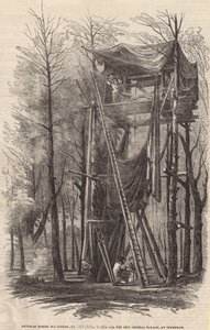 Artesian Boring Machinery for Obtaining Water for the New Crystal Palace