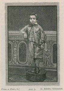 Arthur W Pinero, aged 7