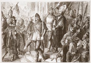 As they were leading him out of the church.. he began to sing, Credo in Unum Deum