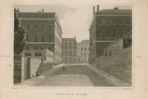 Ascending View of Hay Hill, London