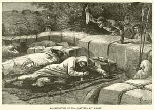Assassination of Col Flatters and Party by English School