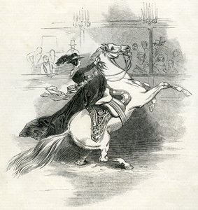Astleys Amphitheatre, London, Scene in the Circus by English School