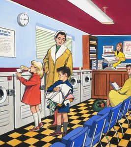 At the Laundrette