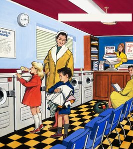 At the Laundrette
