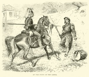 At the point of the Lance